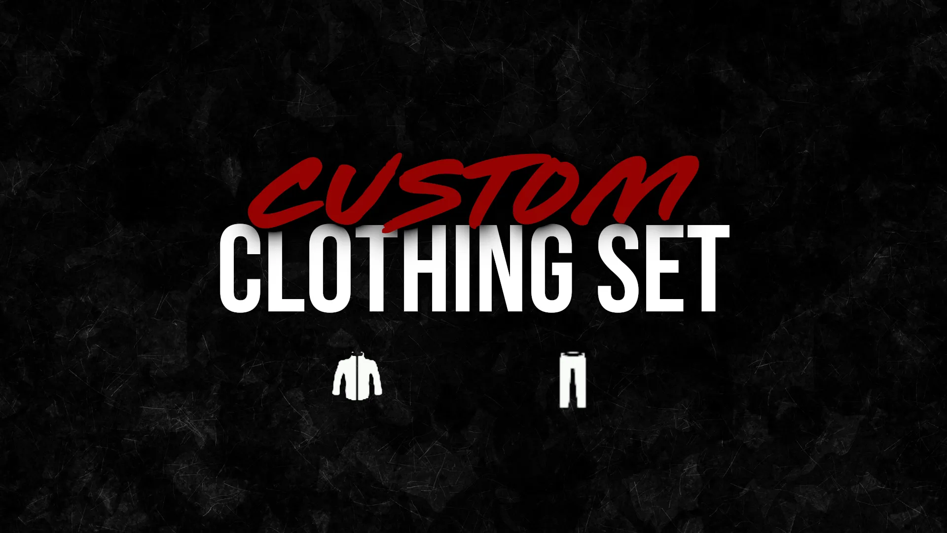 Custom Clothing Set Skins Banner