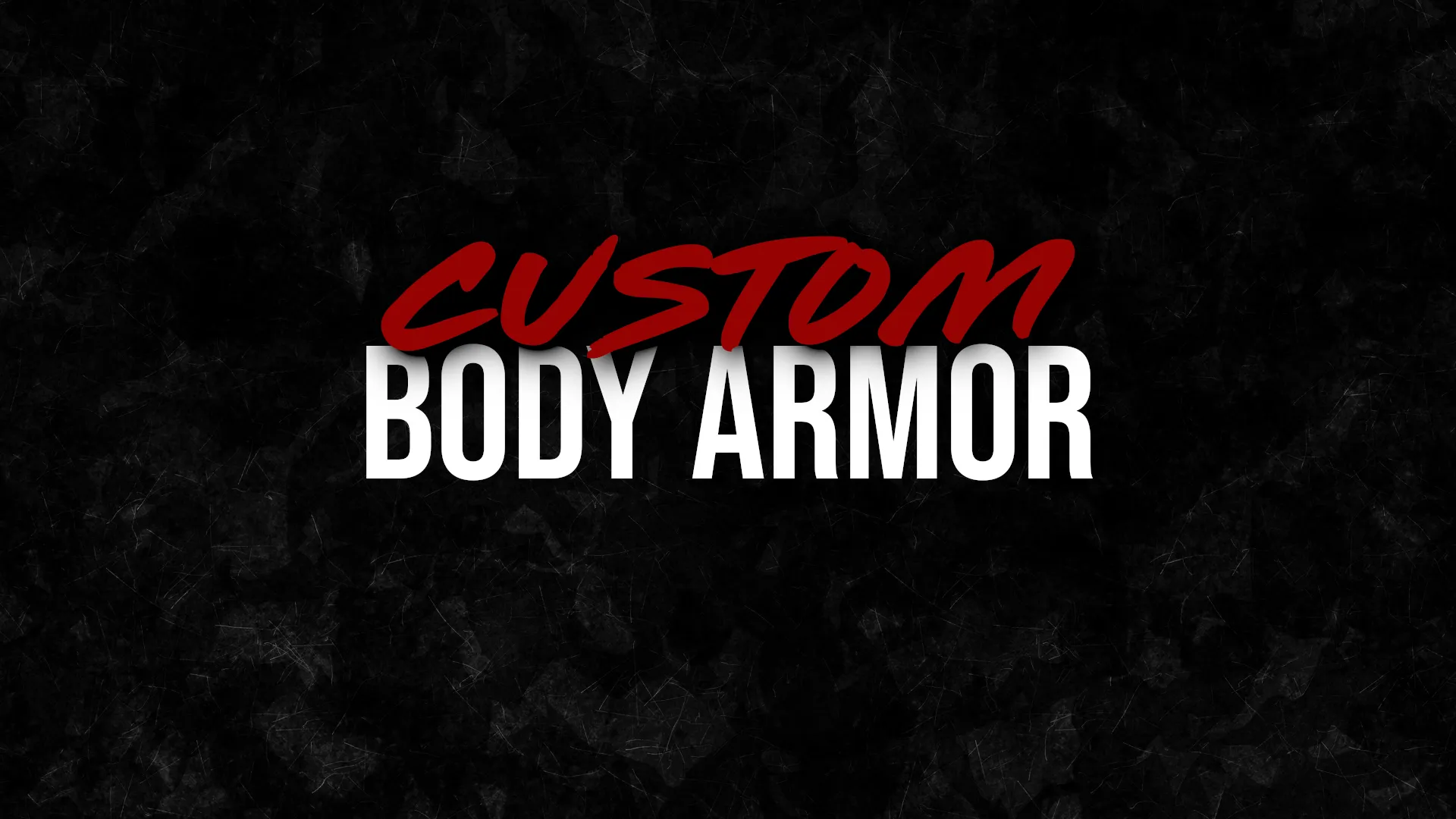 Custom Body Armor Skin Banner