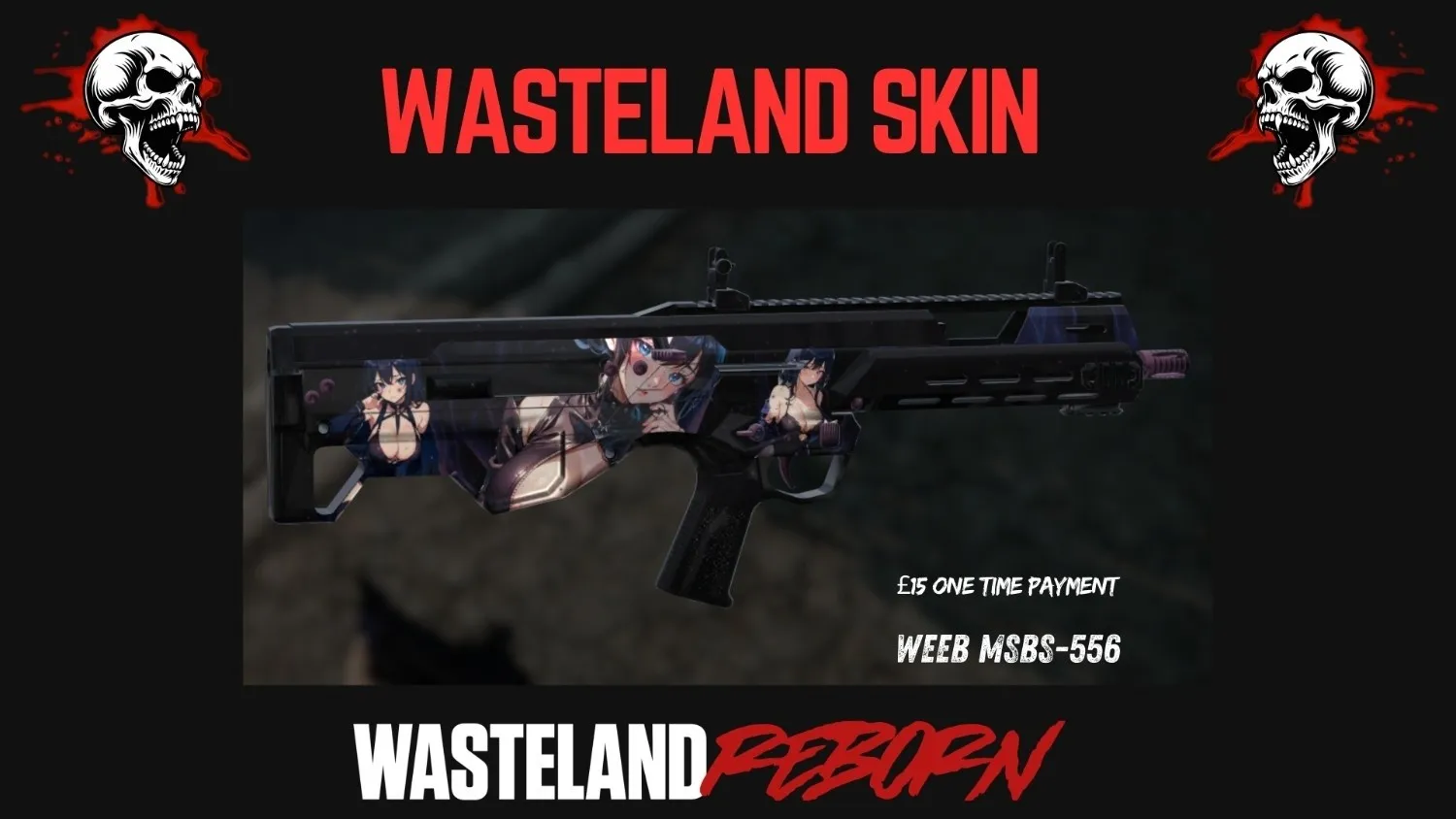 MSBS-556 Weeb Skin Banner